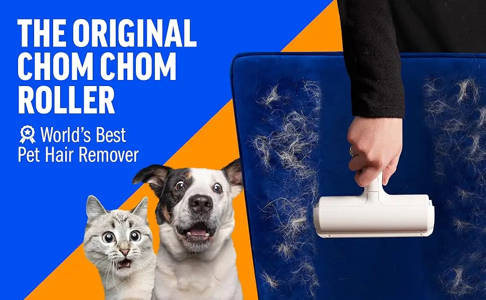Pet Grooming Brush Easy To Clean Reusable Self-cleaning Pet Hair Remover Lint Roller