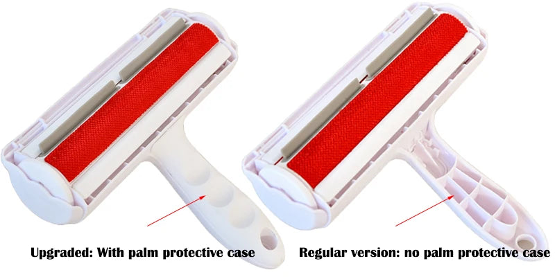 Pet Grooming Brush Easy To Clean Reusable Self-cleaning Pet Hair Remover Lint Roller