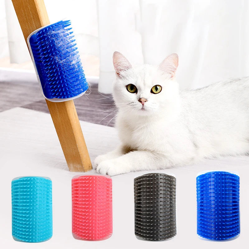 Cat scratcher pet corner hair remover floating hair brush massage scratching artifact cat scratching board toy supplies